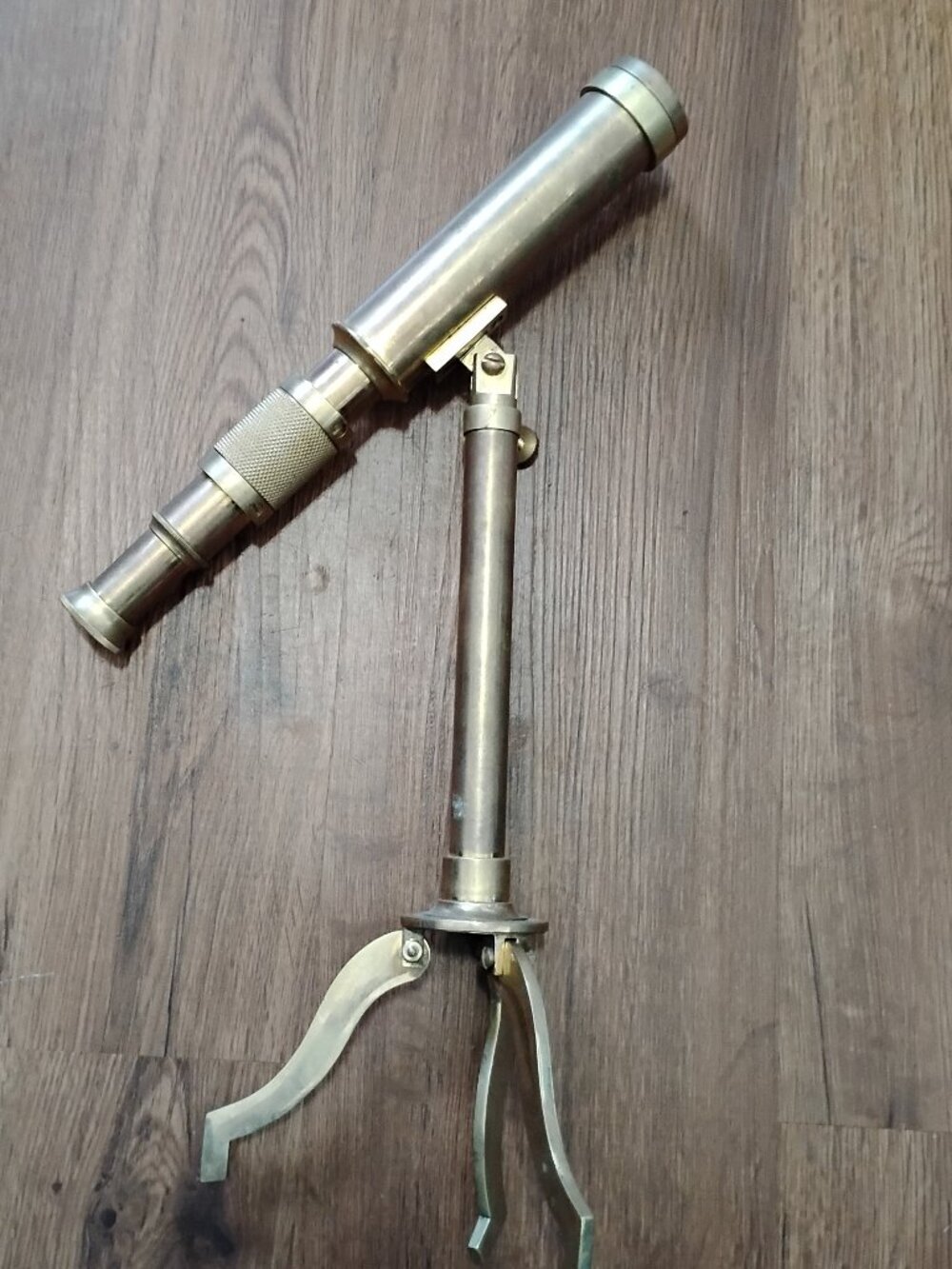 Vintage Hampton Nautical Brass Telescope Looking Glass